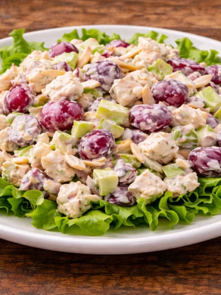 Easy Chicken Salad with Grapes