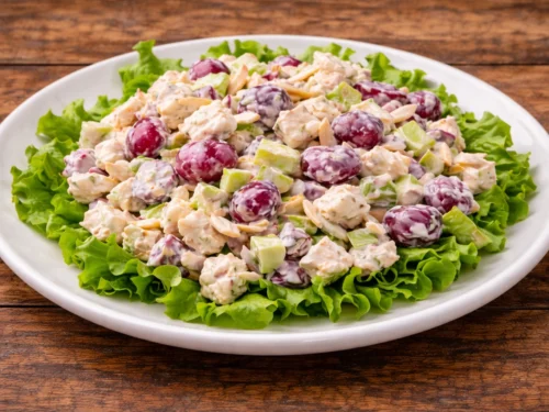 Easy Chicken Salad with Grapes