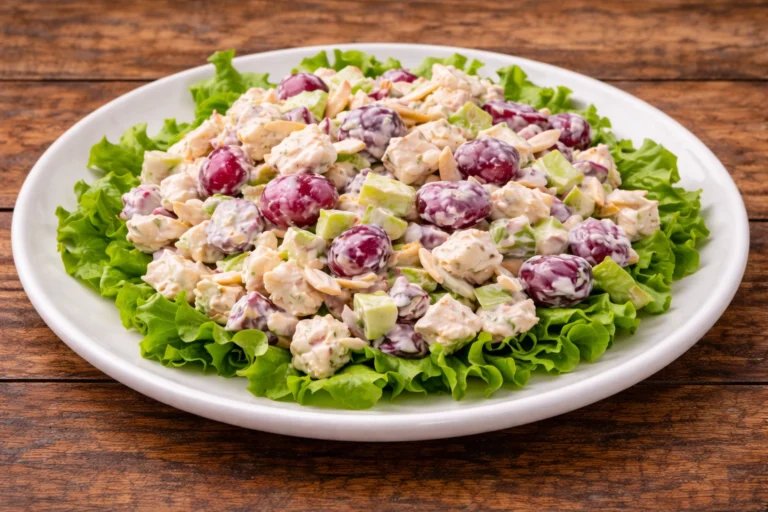 Easy Chicken Salad with Grapes