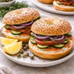 Smoked Salmon Bagels Recipe
