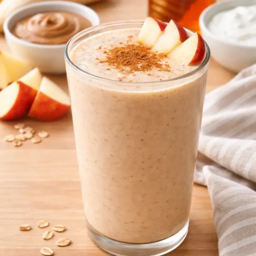 Easy Apple Smoothie Recipe for Breakfast (Healthy, Quick & Creamy Morning Drink)