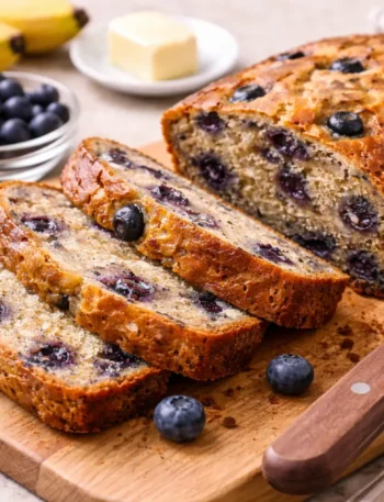 Banana Blueberry Bread