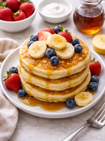 Easy Banana Pancake Recipe From Scratch