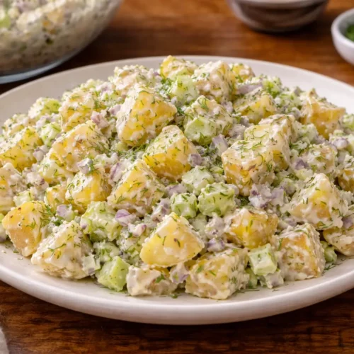 Healthy Potato Salad for Meal Prep (Easy, Creamy & Make-Ahead Recipe)