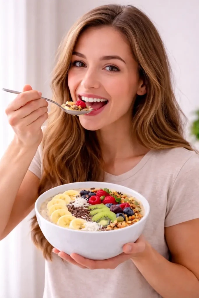 Enjoy Oats Smoothie Bowl