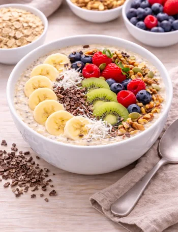 Healthy Oats Smoothie Bowl