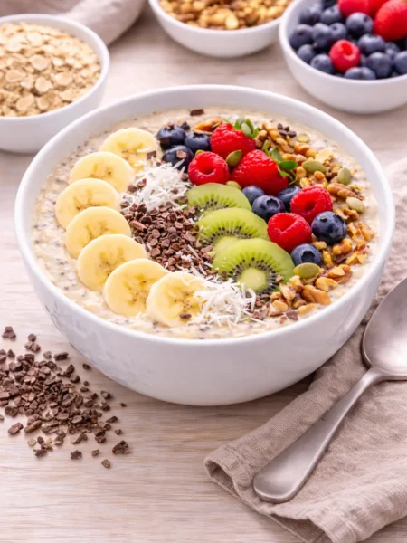 Healthy Oats Smoothie Bowl