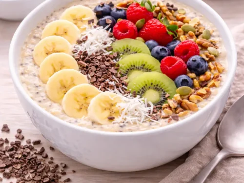 Healthy Oats Smoothie Bowl