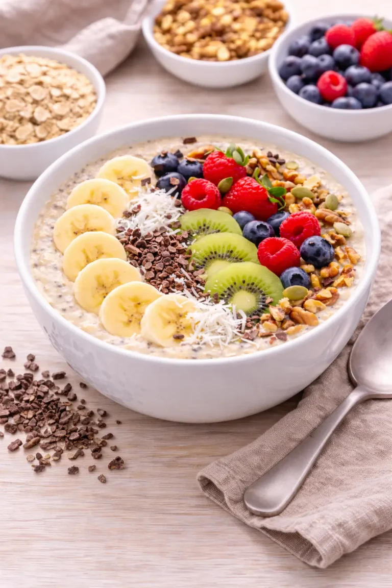 Healthy Oats Smoothie Bowl