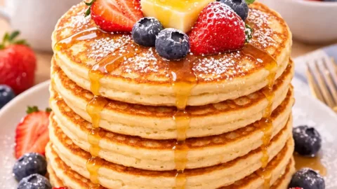 Zesty Orange Pancakes Recipe (Fluffy, Fresh & Easy Breakfast Favorite)