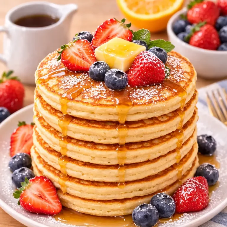 Zesty Orange Pancakes Recipe (Fluffy, Fresh & Easy Breakfast Favorite)