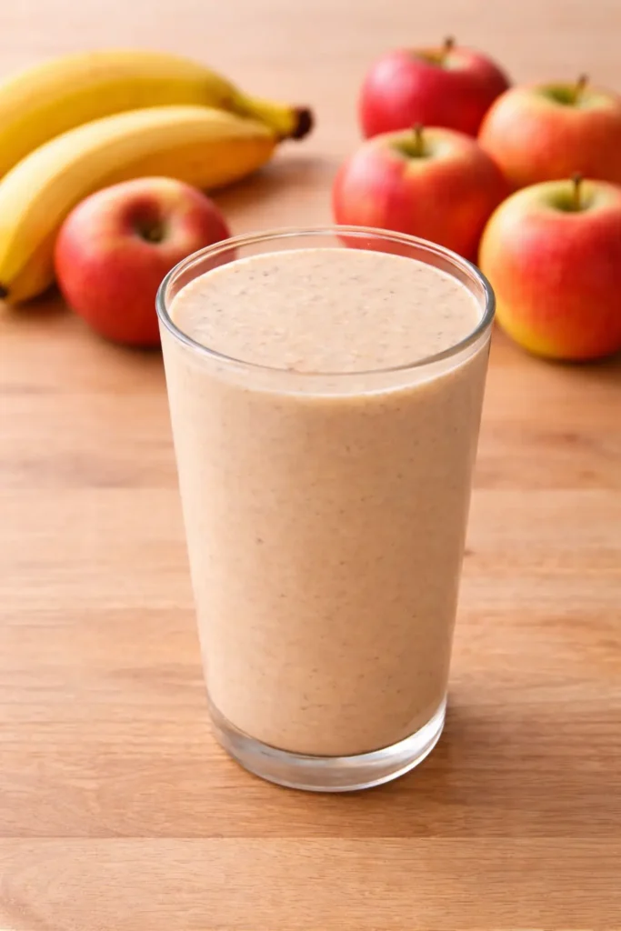 The Luna's Kitchen | Easy Apple Smoothie Recipe for Breakfast (Healthy, Quick & Creamy Morning Drink) Easy Apple Smoothie