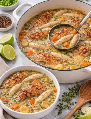 Authentic Caribbean Chicken Soup