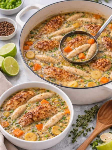 Authentic Caribbean Chicken Soup