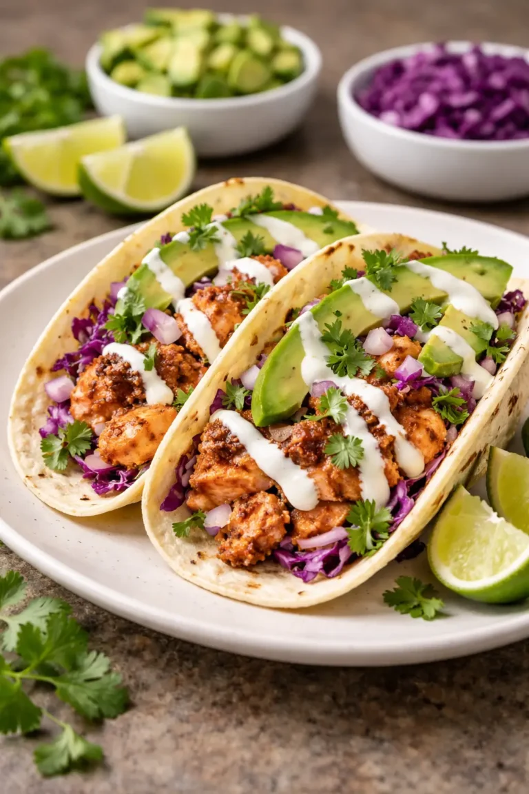 Chipotle Salmon Tacos in Under 30 Minutes