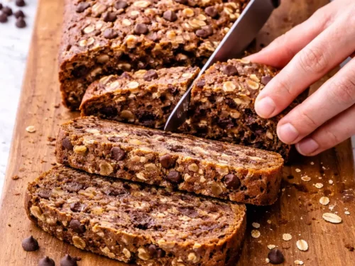 Chocolate Banana Oat Bread Recipe