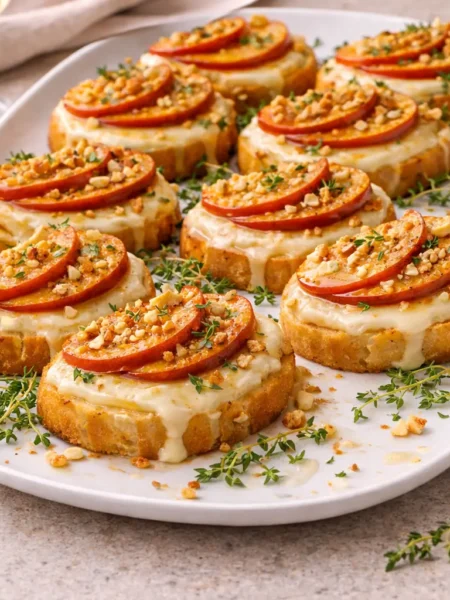 Easy Apple Brie Crostini Recipe