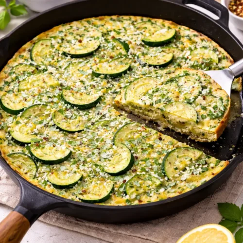 Easy Zucchini Frittata Recipe Ready in 25 Minutes