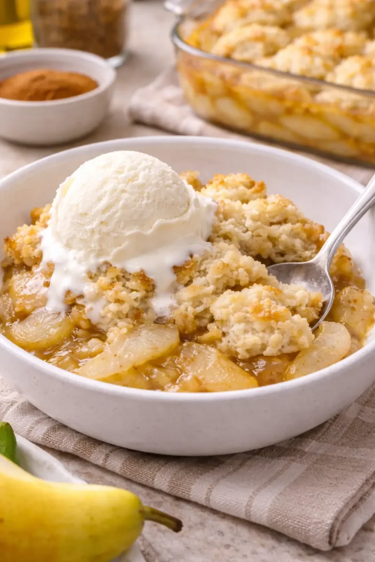 Pear Cobbler Recipe