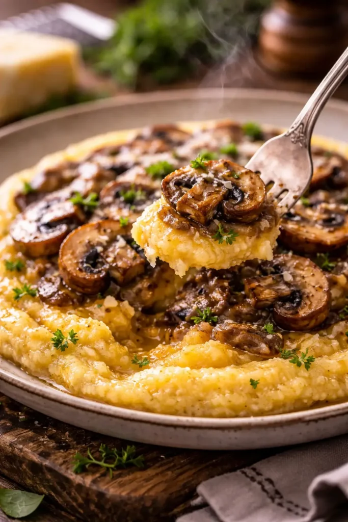 Enjoy Polenta con Funghi