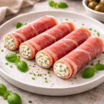 Prosciutto Rolls with Cream Cheese