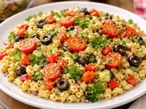 Lemon Herb Macaroni Salad