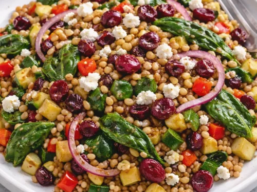 Simple & Flavorful Warm Farro Salad Recipe