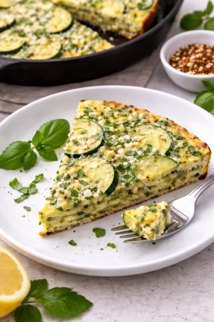 The Luna's Kitchen | Easy Zucchini Frittata Recipe Ready in 25 Minutes Serve Zucchini Frittata
