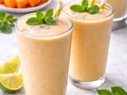 Easy Papaya Lime Smoothie Recipe