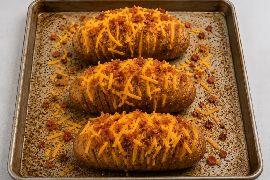 Add the Cheese and Bacon