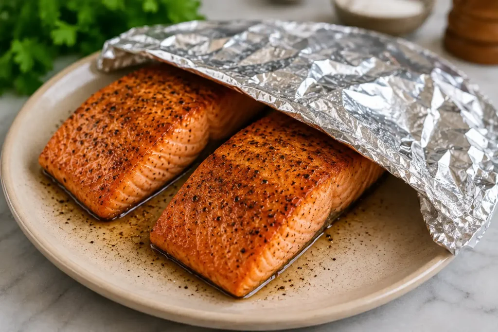 Sear the Salmon